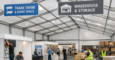 Warum flexible Hallenlösungen Ihre Lager- und Messeplanung revolutionieren – schnell, kosteneffizient und wetterunabhängig Warum flexible Hallenlösungen Ihre Lager- und Messeplanung revolutionieren – schnell, kosteneffizient und wetterunabhängig