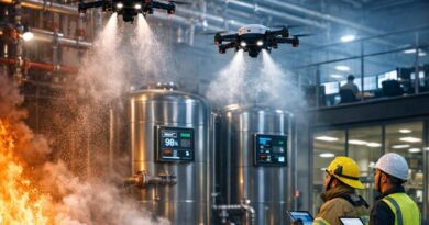 Wenn jede Sekunde zählt: So steigert moderne Technik die Brandbekämpfung in Industriehallen