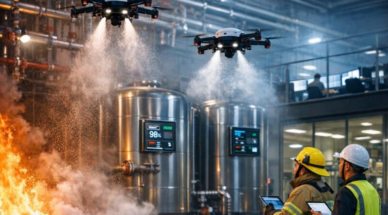 Wenn jede Sekunde zählt: So steigert moderne Technik die Brandbekämpfung in Industriehallen
